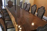 Столы из слэба суара: неповторимые изделия с природным дизайном, стиль и элегантность для вашего дома