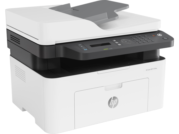 МФУ HP 4ZB84A Laser MFP 137fnw, печать 1200x1200dpi, копир 600x600dpi, сканер 1200x1200dpi, факс 300x300dpi,