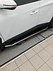 Порог-площадка "RIVAL Premium" + комплект крепежа для Hyundai Tucson 2021- н.в., фото 6