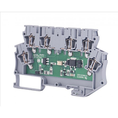 Клеммник 2-х ярусный с электронными компонентами (схема 1); WG-EKI-С-корпус MDB
