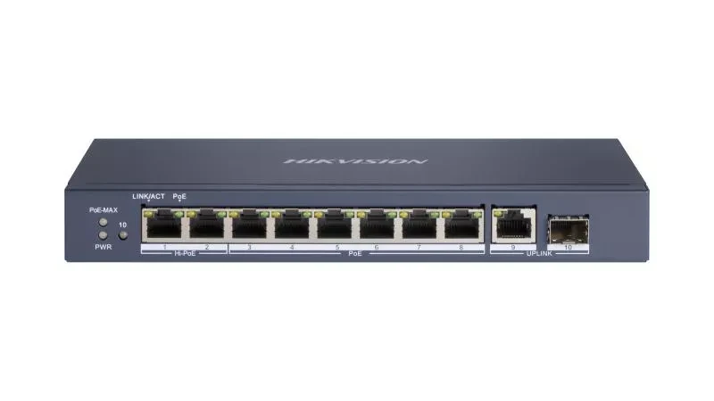 Коммутатор Hikvision DS-3E0510HP-E