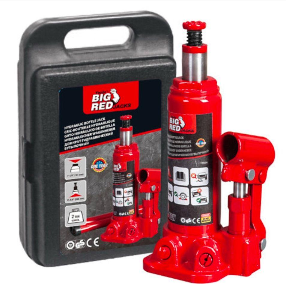Домкрат бутылочный гидравлический (в кейсе) 5тн (216-413мм), фото 1