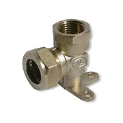 Угольник с креплением для гофр. стальной трубы ВР 15*1/2" (10/50)