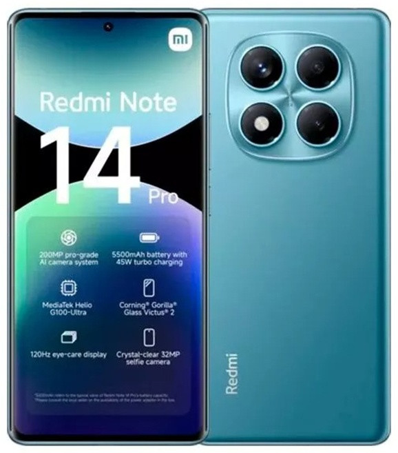 Xiaomi Redmi Note 14 Pro 5G 12/512Gb Blue