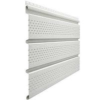 Софит Docke Standard Т4 Пломбир 3000х305 мм с полной перфорацией