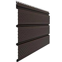 Софит Docke Standard Т4 Шоколад 3000х305 мм с полной перфорацией