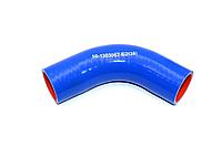 50-1303062-Б2(38) Патрубок силиконовый радиатора нижний МТЗ Ф 38 мм L 170 мм, 135 град. HIMPT