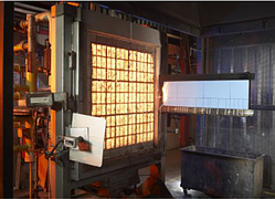 Установка для испытания распространения пламени по поверхности