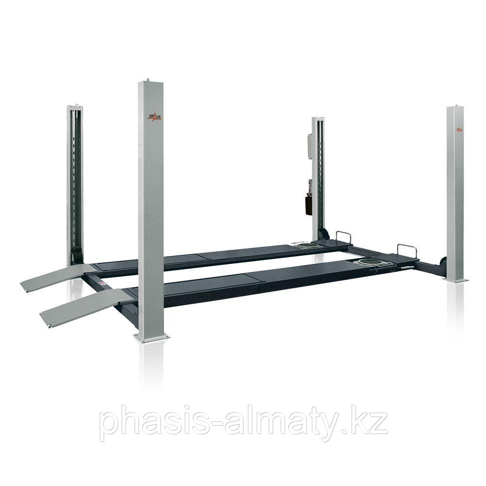 Подъемник четырехстоечный SPACE / Ravaglioli SQ406.194619 г/п 4т, под сход развал - фото 1 - id-p123077551