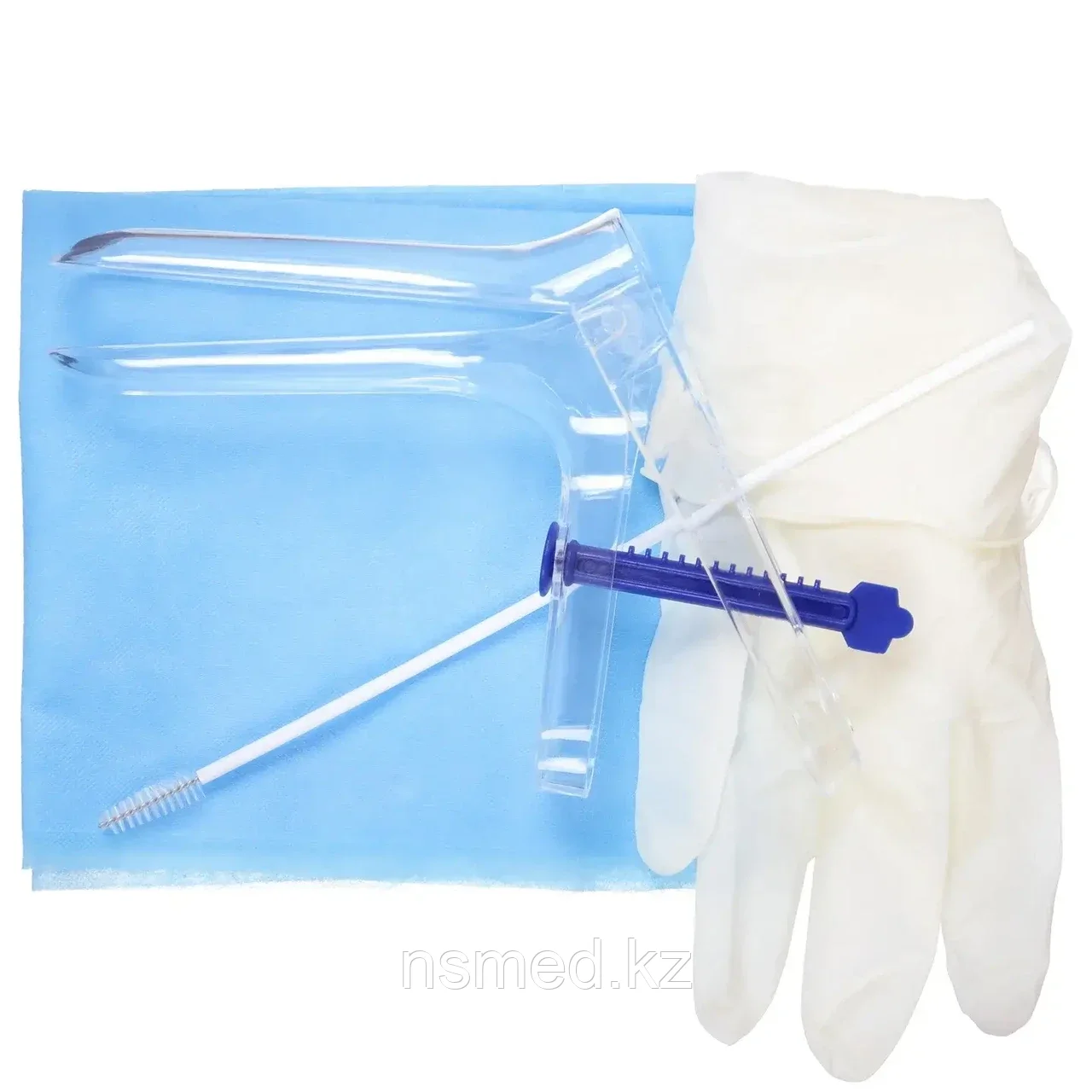 Набор гинекологический смотровой Юнисет стерильное одноразовое решение для профессионального осмотра - фото 1 - id-p123372286