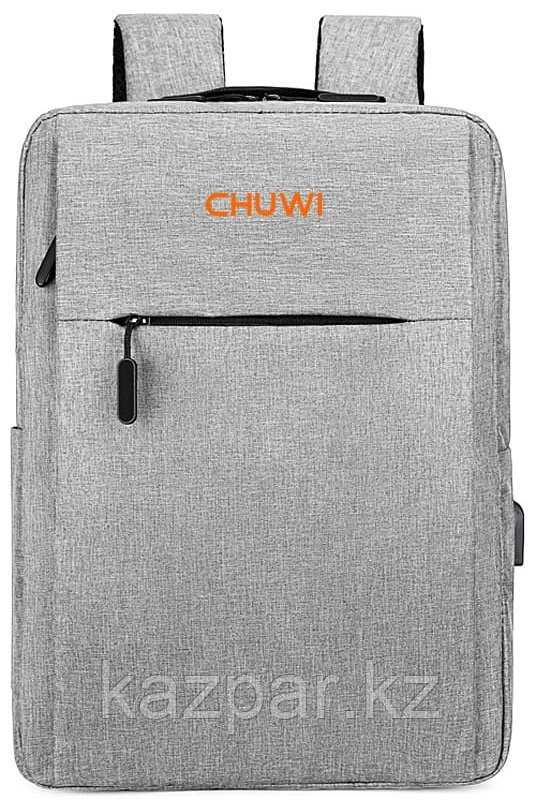 Городской рюкзак из полиэстера (серый) – универсальный стиль и комфорт, фото 1