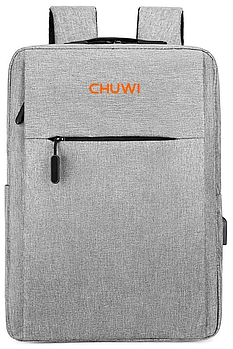 Городской рюкзак из полиэстера (серый) – универсальный стиль и комфорт