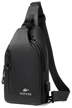 Сумка кросс-боди Wintek полиэстер черный