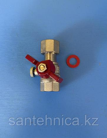Кран шаровой для подключения манометра с ВР 1/2"*1/2" BV213-C0202N (25/50), фото 1