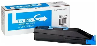 Тонер-картридж TK-865C 12 000 стр. Cyan для TASKalfa 250ci/300ci