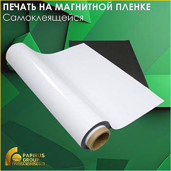 Печать на магнитной виниловой пленке