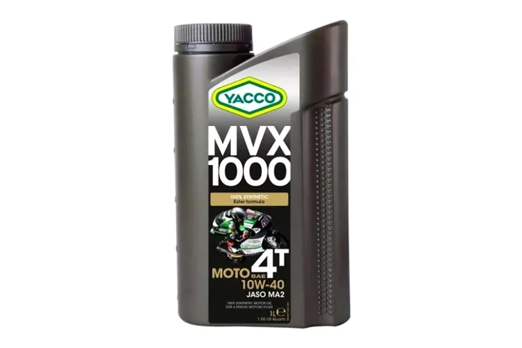 Синтетическое моторное масло Yacco MVX 1000 4T 10W40 1л