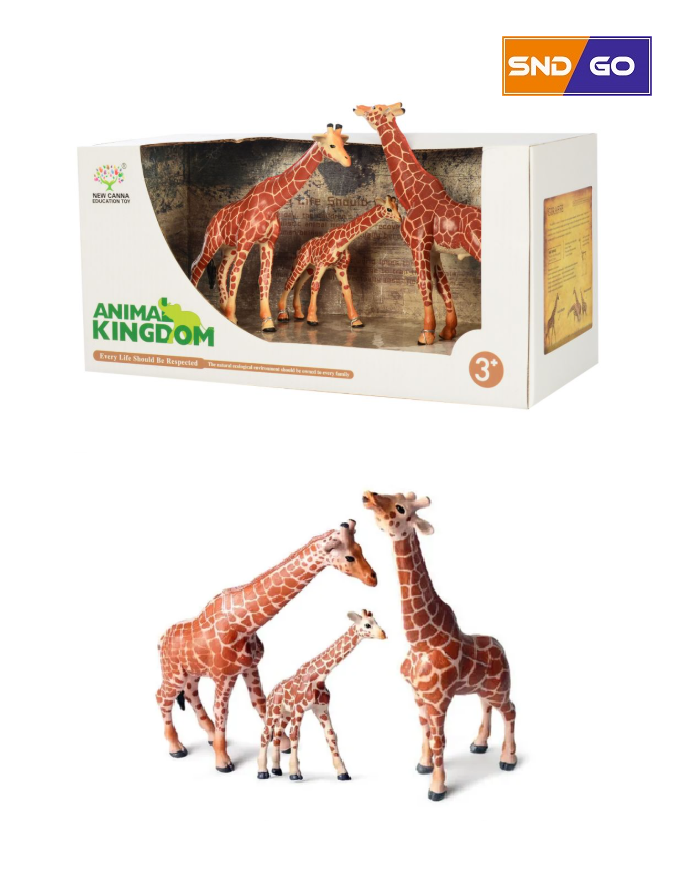 Набор животных "Семья жирафов"