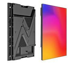 LED экран на базе светодиодных внутренних модулей  p1,86 RGB (ABSEN) в кабинетах диаметром 3Х2