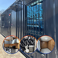 Готовый дом из контейнера кухня, ванная все в комплекте!