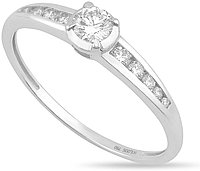 GOLDOS DR6660-AW размер 17.5 вес 1.4 г золото, бриллиант