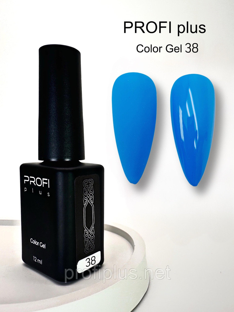 PROFI plus гель-лак color gel 38 глянцевое 12 мл