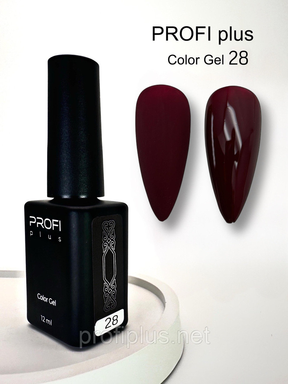 PROFI plus гель-лак Color gel 28 глянцевое 12 мл
