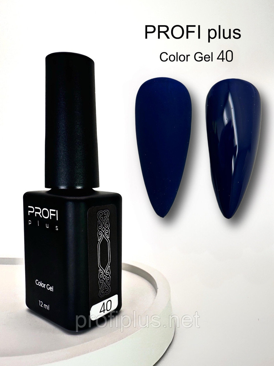 PROFI plus гель-лак color gel 40 глянцевое 12 мл, фото 1