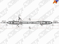 SAT электрическая ST4551002390 левый руль