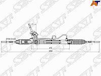 SAT электрическая ST13337675 левый руль