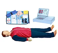 Учебный манекен для СЛР всего тела для взрослых, профессиональный тренировочный манекен, Медицинские тренажеры и модели