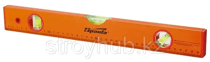 УРОВЕНЬ АЛЮМИНИЕВЫЙ 1800M 3ГЛАЗКА ЖЕЛТЫЙ ЛИНЕЙКА SPARTA