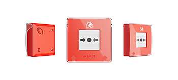 Беспроводная программируемая кнопка Ajax ManualCallPoint