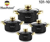 Haus Roland набор кастрюль 131-10 нержавеющая сталь 8 в 1