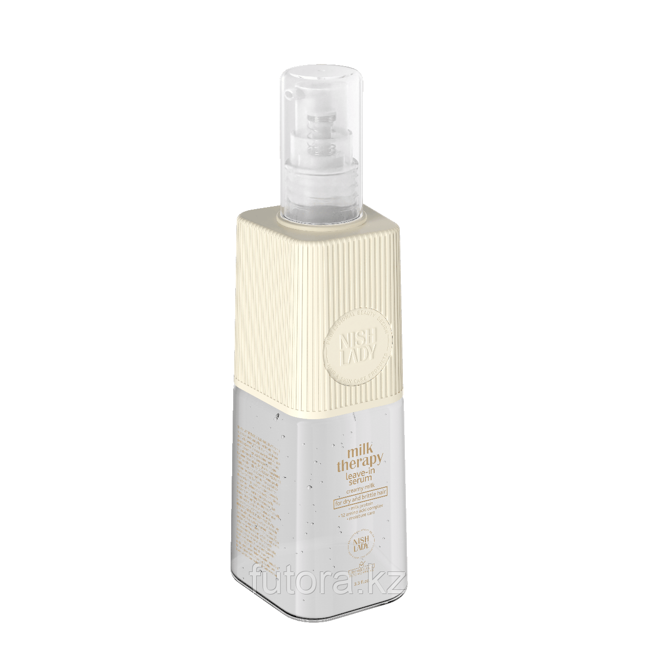 Сыворотка для сухих и ломких волос "NISHLADY Milk Therapy - Leave-in Serum".
