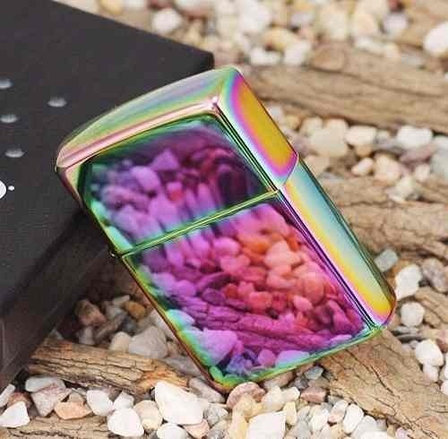 Zippo бензиновая зажигалка Spectrum 151, латунь, фото 3