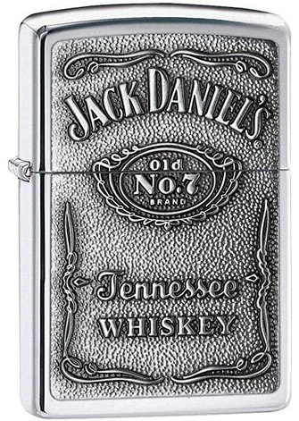 Zippo бензиновая зажигалка 250JD427, латунь, фото 1