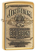 Zippo бензиновая зажигалка 254BJB929, латунь