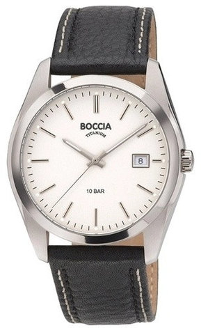 Кварцевые Boccia Titanium титан, фото 1