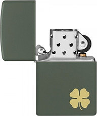 Zippo бензиновая зажигалка 49796, латунь, фото 4