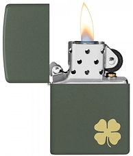 Zippo бензиновая зажигалка 49796, латунь, фото 5