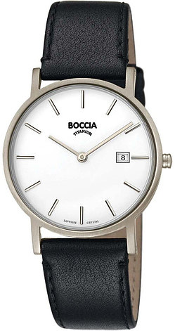 Кварцевые Boccia Titanium титан, фото 1