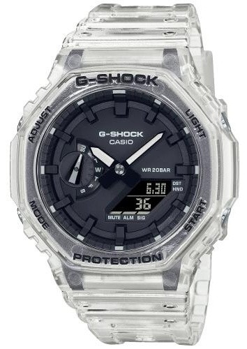 Кварцевые CASIO GA-2100SKE-7ADR пластик
