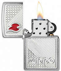 Zippo бензиновая зажигалка 48126 , латунь, фото 5