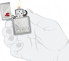Zippo бензиновая зажигалка 48126 , латунь, фото 6