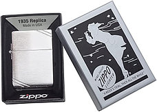 Zippo бензиновая зажигалка 1935, латунь, фото 6