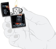 Zippo бензиновая зажигалка 48290, латунь, фото 4