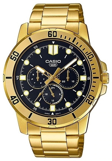 Часы Кварцевые CASIO MTP-VD300G-1EUDF сталь