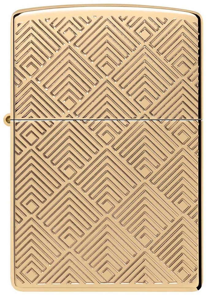 Zippo бензиновая зажигалка 48570, латунь