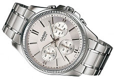 Кварцевые CASIO MTP-1375D-7AVDF сталь, фото 3